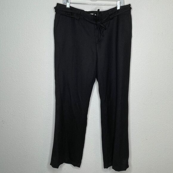 Old Navy Low Waist Wool‎ Blend Pants Black - Picture 6 of 7